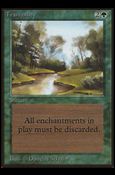 Magic the Gathering: Limited Edition Beta (Base Set) card 221 Tranquility