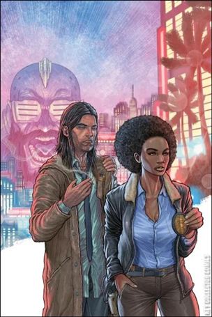 Exit City issue 1-C Ian Churchill Convention Exclusive Cover