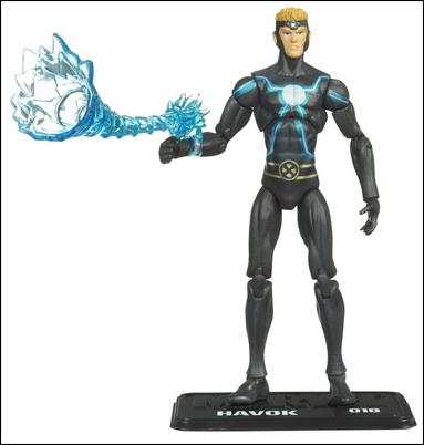 Marvel Universe (Series 2) figure 018-B Havok (Modern Costume) - Loose