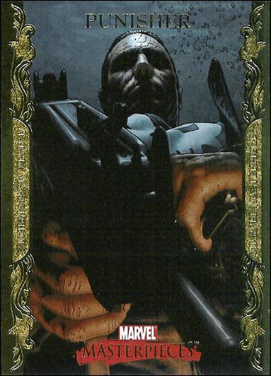 2007 Marvel Masterpieces (Parallel Gold Border Base Set) card 66 Punisher