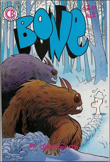 Bone (1991) issue 2-C Blue Logo (3rd Printing)
