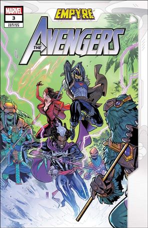 Empyre: Avengers issue 3-B Paco Madina Cover