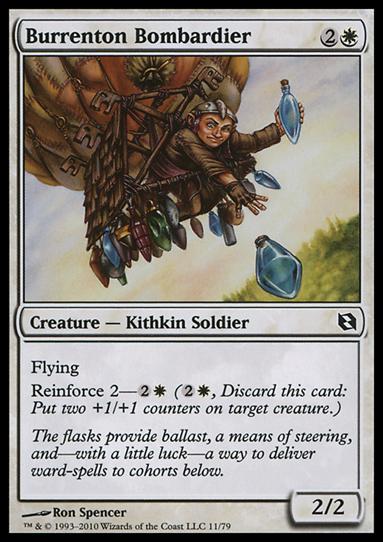 Magic the Gathering: Duel Decks: Elspeth vs. Tezzeret (Base Set) card 11 Burrenton Bombardier