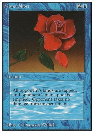 Magic the Gathering: Unlimited (Base Set) card 66 Mana Short