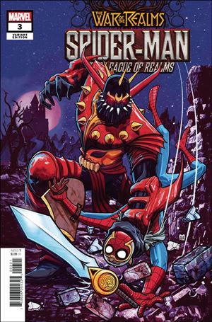 Spider-Man and the League of Realms issue 3-B Marco D'Alfonso Cover