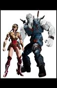 Injustice: Gods Among Us (2-Packs) figure 2-B Wonder Woman versus Solomon Grundy Loose