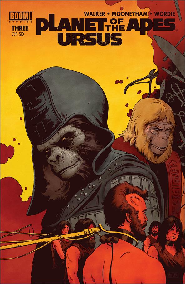 Planet of the Apes: Ursus issue 3 Paolo Rivera cover