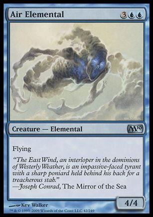 Magic the Gathering: 2010 Core Set (Base Set) card 42 Air Elemental