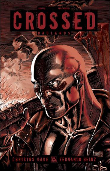 Crossed: Badlands issue 95-E Red Crossed Cover 1:3