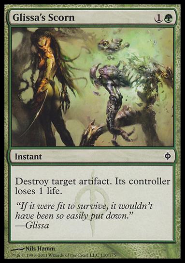 Magic the Gathering: New Phyrexia card 110 Glissa's Scorn