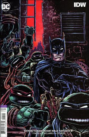 Batman/Teenage Mutant Ninja Turtles III issue 1-B Kevin Eastman Cover
