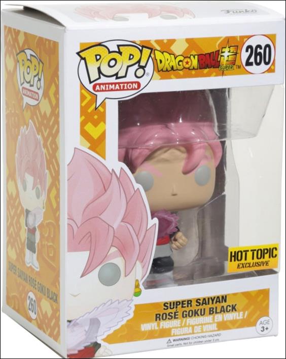 POP! Animation figure 260 Super Saiyan Rose Goku Black