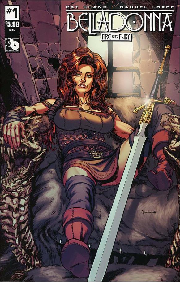 Belladonna: Fire & Fury issue 1-C Christian Zanier Noble Cover