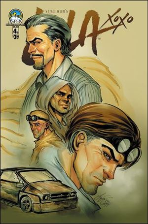 Lola XOXO (2014) issue 4-D Edgar, Dwayne, Howie, and Conrad Cover
