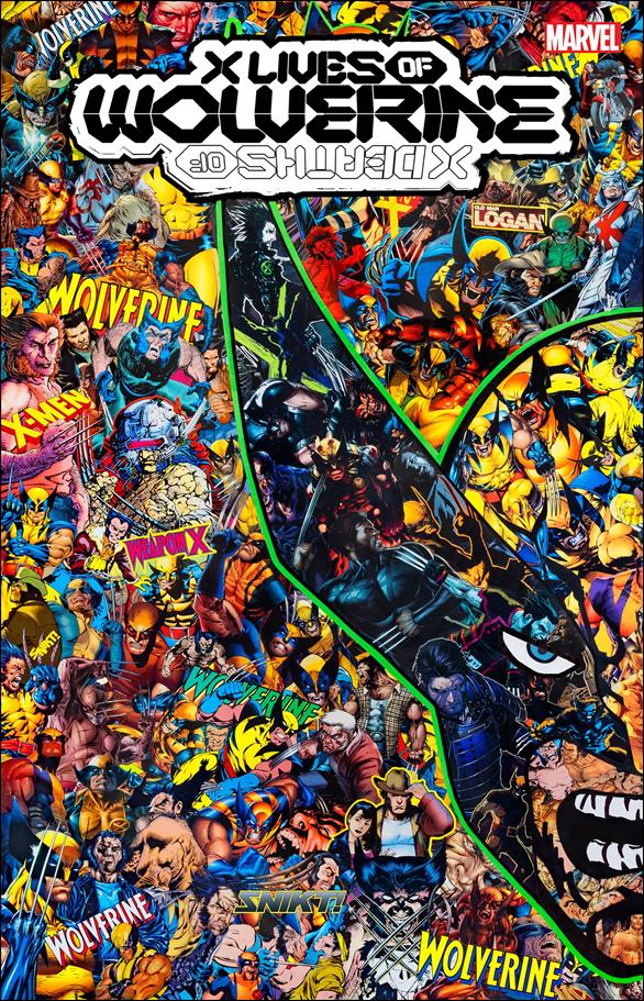 X Lives of Wolverine issue 1-B Mr. Garcin Cover