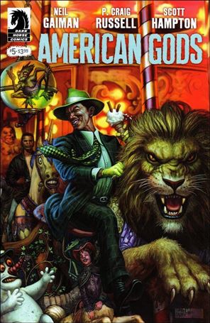 American Gods issue 5 Glenn Fabry Cover