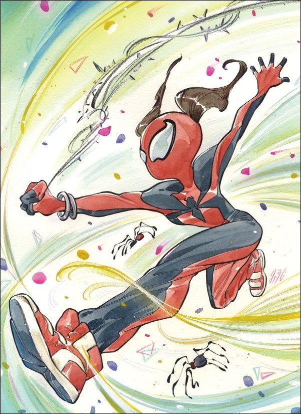 Spider-Girl (2025) issue 1-H Peach Momoko Virgin 1:100 Cover