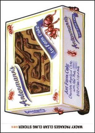 Wacky Packages All-New: Series 1 (Cling Subset) card 6 Antenmann's