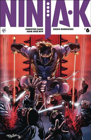 Ninja-K issue 6-D Neal Adams 1:50 Cover