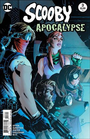 Scooby Apocalypse issue 3 Jim Lee Cover