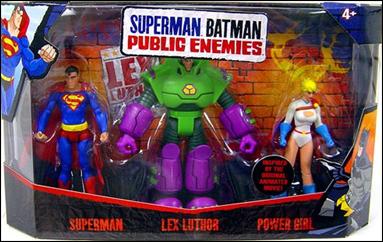 Superman/Batman: Public Enemies (3-Packs) figure 2 Superman / Lex Luthor / Power Girl