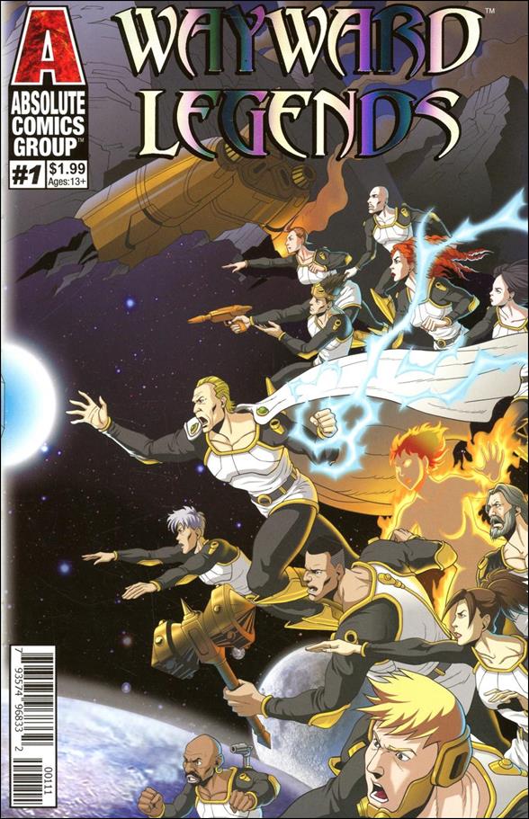 Wayward Legends issue 1 Weilin Yang Wraparound Cover