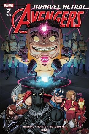 Marvel Action: Avengers (2019) issue 7 Jon Sommariva Cover