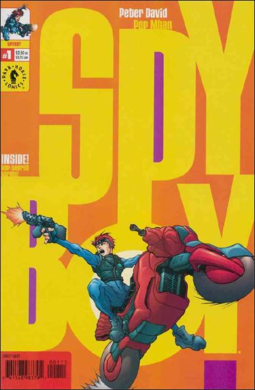 SpyBoy issue 1 Standard Cover