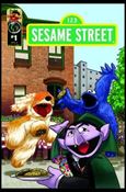 Sesame Street issue 1-B Count, Cookie Monster and Barkley Cover