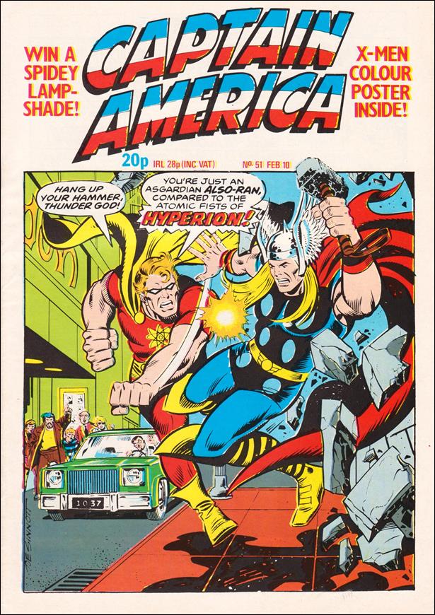 Captain America (UK) issue 51