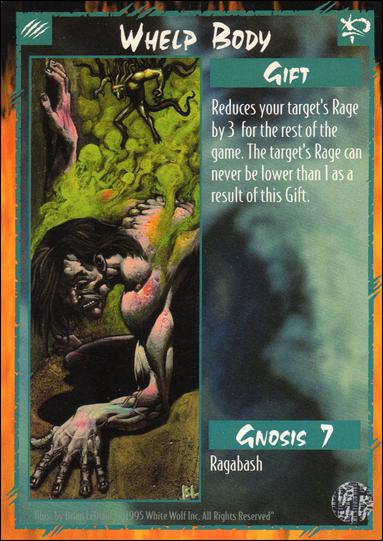 Rage Limited (Base Set) card 299 Whelp Body 