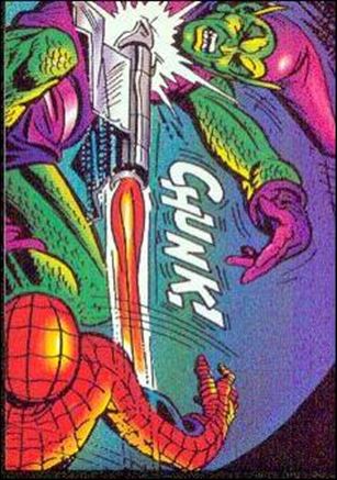 Spider-Man II: 30th Anniversary 1962 - 1992 (Base Set) card 56 Green Goblin's Death