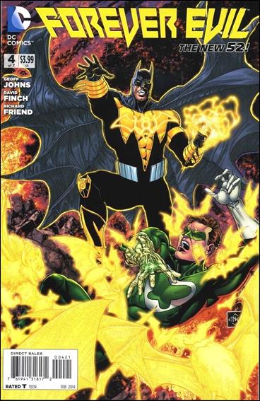 Forever Evil issue 4-D Ethan Van Sciver 1:25 Batman and Power Ring Cover