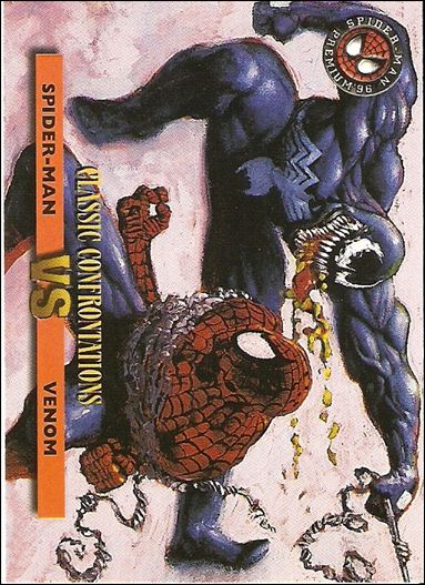 Spider-Man Premium: Eternal Evil (Base Set) card 41 Spider-Man vs Venom