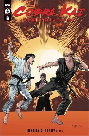 Cobra Kai: The Karate Kid Saga Continues issue 4-C Netho Diaz 1:10 Cover