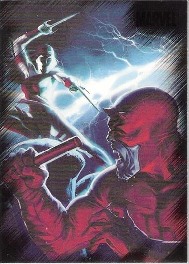 Marvel Heroes and Villains (Base Set) card 54 Elektra vs Skrull Daredevil
