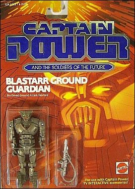 Captain Power and the Soldiers of the Future 3 3/4" Action Figures figure 5 Blastarr Ground Guardian