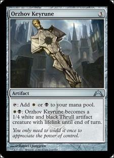 Magic the Gathering: Gatecrash (Base Set) card 233 Orzhov Keyrune