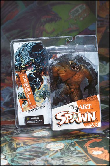 Spawn (Series 26) figure 6 Tremor 3 (Spawn Bible Art)