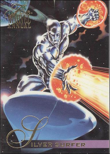 Marvel Annual Flair '95 (Base Set) card 130 Silver Surfer