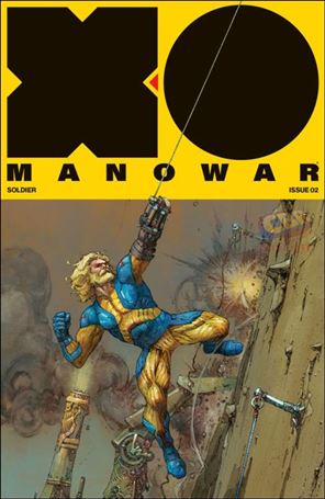 X-O Manowar (2017) issue 2-B Kenneth Rocafort Cover