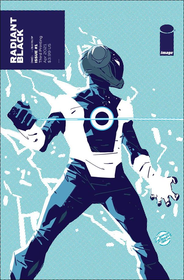 Radiant Black issue 1-H Geraldo Borges Cover (3rd Printing)