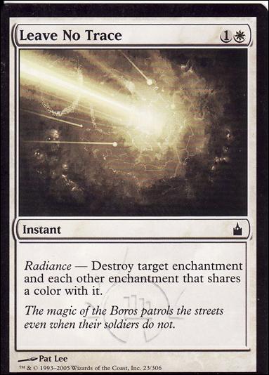 Magic the Gathering: Ravnica (Base Set)  card 23 Leave No Trace