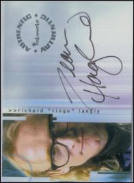 X-Files: Seasons 6 & 7 (Autographed Subset) card A10 Dean Haglund as Richard "Ringo" Langly