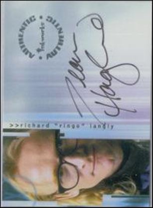 X-Files: Seasons 6 & 7 (Autographed Subset) card A10 Dean Haglund as Richard 