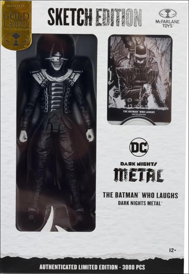 McFarlane DC Multiverse (Gold Label) issue NN 44 Batman Who Laughs (Sketch Edition) 1/3000