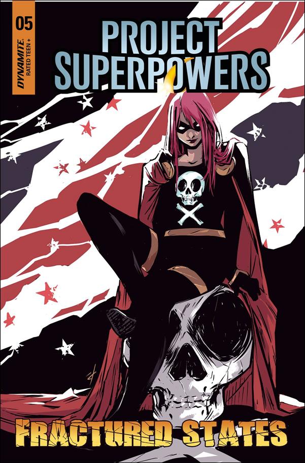 Project Superpowers: Fractured States issue 5-D Paula Andrade Cover