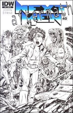 Next Men: Aftermath issue 40-B John Byrne Sketch Cover