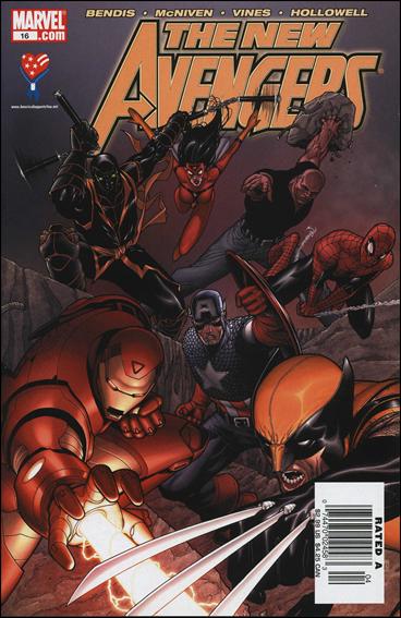 New Avengers (2005) issue 16-C Newsstand Edition / Price Variant
