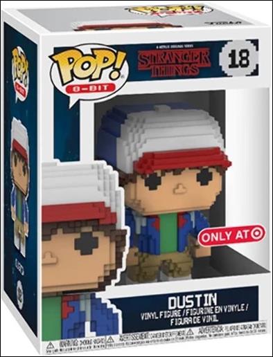 POP! 8-Bit figure 18 Dustin Target Exclusive